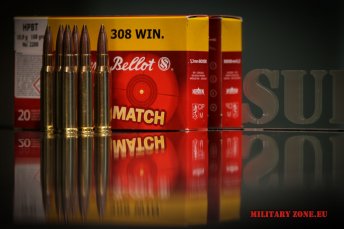 Náboje Sellier&Bellot .308Win. HPBT 168gr.